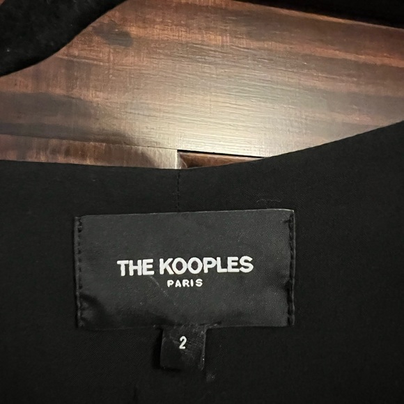 Kooples Mid Length Multi Color Button Down Side zip Size 2 (Medium) - Picture 8 of 10